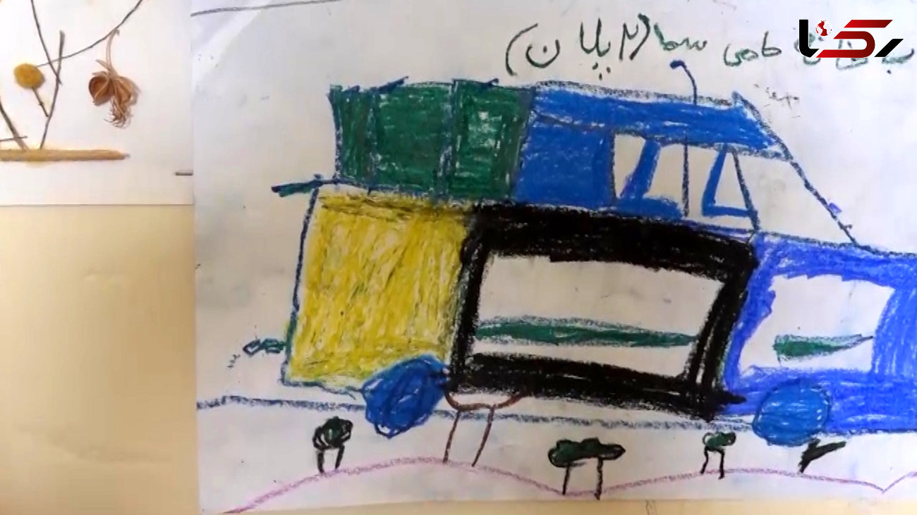  این نقاشی ها را نگاه نکنید، روحتان له می شود/آرزوی کودکان سیستان و بلوچستان، داشتن خودرو سوخت بر!   +فیلم
