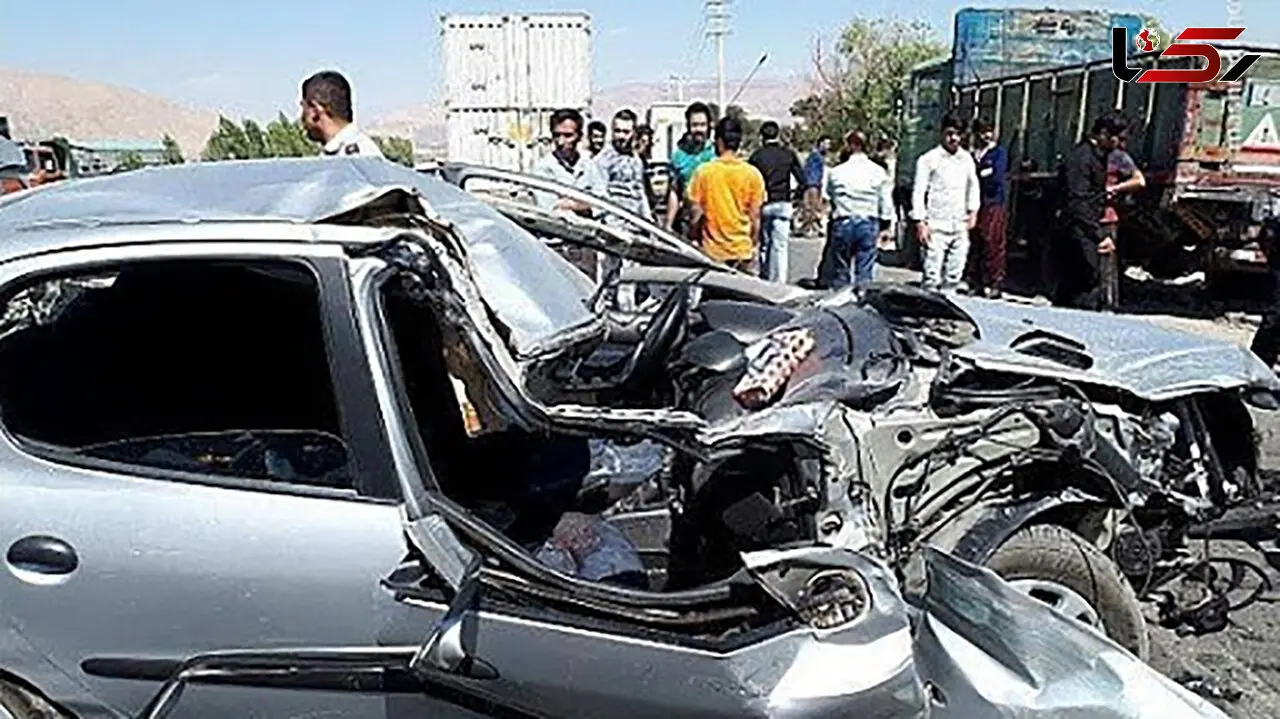 تصادف مرگبار پژو 206 در کرمانشاه + جزئیات