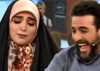 ویدئو/ ذوق و خوشحالی محسن کیایی از ناراحتی مژده لواسانی؛ خدا را شکر میکنم که تونستم بالاخره گریه شما را در بیارم
