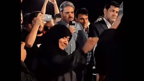 فیلم عزاداری دردناک مادر آبادانی / انفجار بندرعباس داغ فرزند را زنده کرد