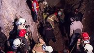 نجات 3 کارگر از زیر آوار در تهران
