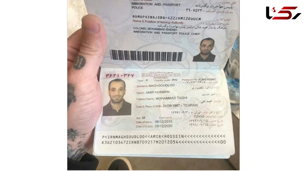 بازگشت تتلو به ایران / او توسط دادگاه ایران تحت تعقیب است + عکس