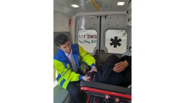 نجات زن باردار از مرگ در خوزستان + عکس