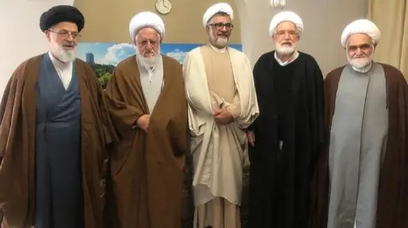 مهمانان امروز مهدی کروبی در محل حصر +عکس 