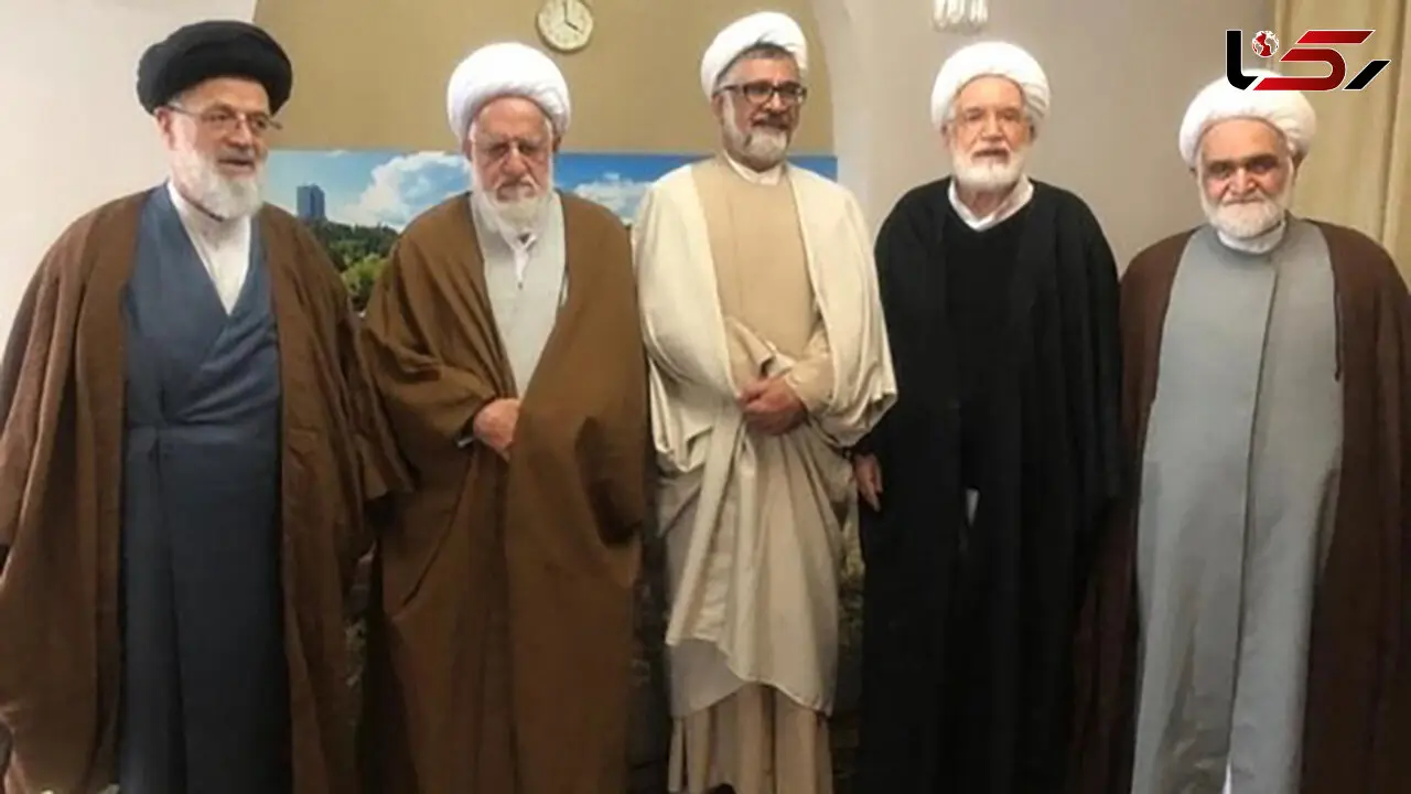 مهمانان امروز مهدی کروبی در محل حصر +عکس 