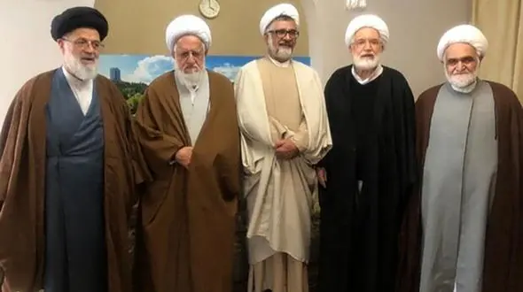 مهمانان امروز مهدی کروبی در محل حصر +عکس 