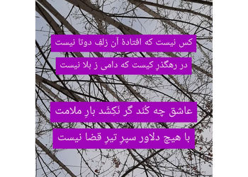 نیت کن و فال حافظ 8 شهریور را بخوان