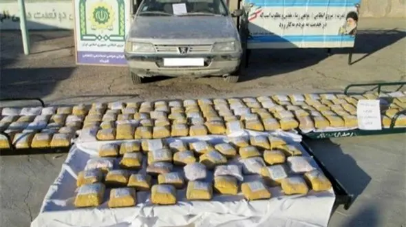 ناکامی قاچاقچیان مسلح در جا به جایی محموله مخدر در میناب