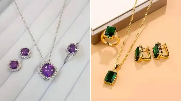 شیک‌ ترین نیم ست‌ های طلا برای زنان؛ 15 طرح محبوب و پرطرفدار