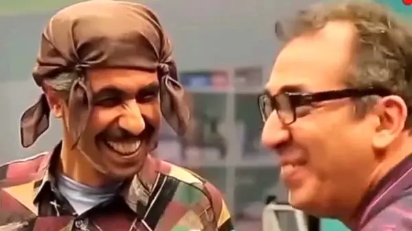 خنده دارترین سکانس از پشت صحنه در حاشیه که ثابت میکنه نمیشه جلوی جواد رضویان بازی کرد/ جواد یه سبک زندگیه