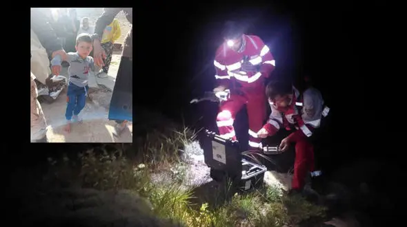 پرواز پهپاد در آسمان روستای درصوفیان/ بچه 4 ساله مرگ را به چشم دید