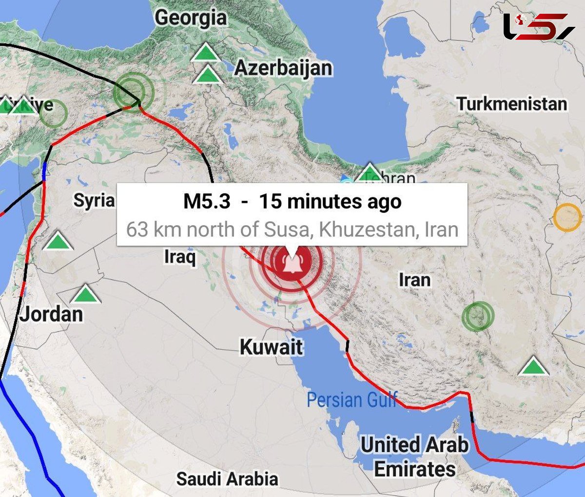 زلزله‌های پیاپی امشب خوزستان و هشدار درباره فعال شدن گسل مرگبار کبیرکوه!