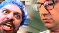 فیلم آواز شاد / مجتبی شفیعی تو اتاق عمل جراح ها رو واردار کرده به خوندن فقط رقصش رو تخت