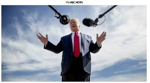 ماجرای عجیب دعوای ترامپ با تصویر خودش
