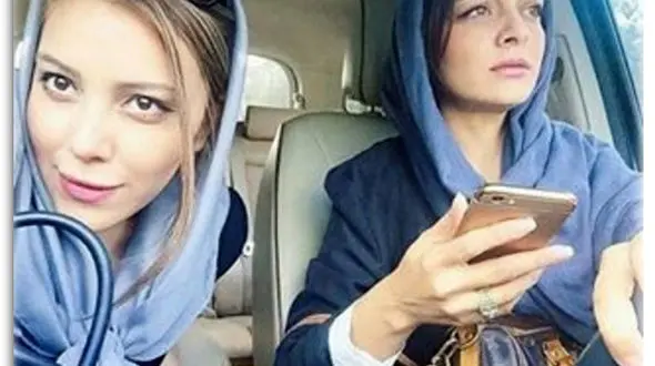 خواهر این بازیگر زن معروف همسر مهاجم تیم ملی فوتبال ایران است! + عکس دو خواهر 