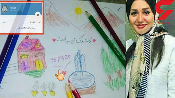 راز نقاشی عجیب قاتل زن ثروتمند گیلانی + عکس و جزئیات