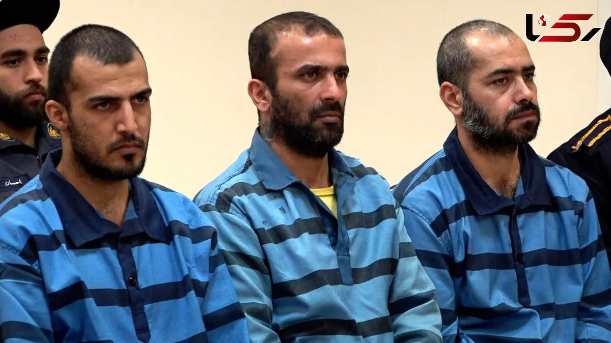 فیلم و عکس های چهره باز عاملان آتش زدن مسجد  جعفری و حوزه علمیه امام هادی (ع) کوی نصر  در جلسه دادگاه / از تتوی تاج  تا ردپای یک زن و سارق طلا بودن یکی از آتش افروزها