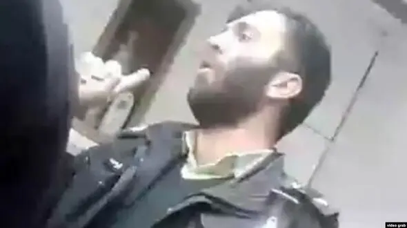 توجیه آموزشی مامور کرمانشاهی که کلیپ اش جنجالی شد ! + عکس