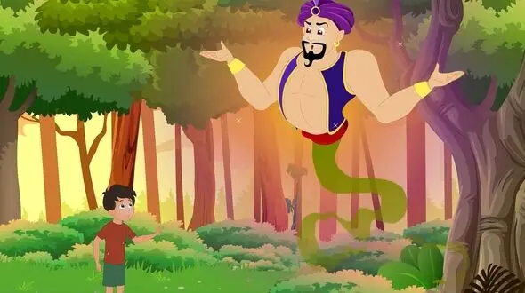 انیمیشن غول داخل بطری
