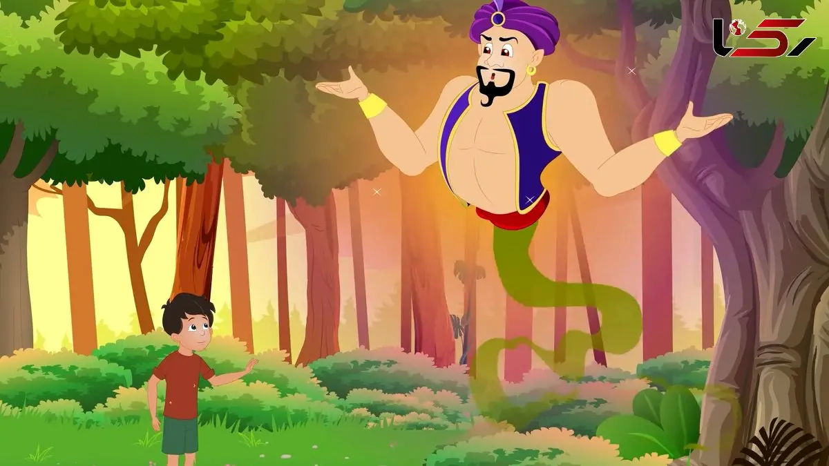  انیمیشن غول داخل بطری + فیلم