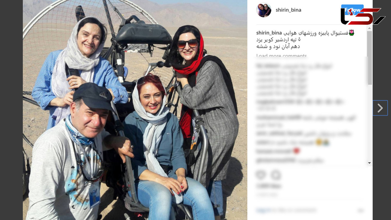 کویرنوردی بازیگران زن در یزد 