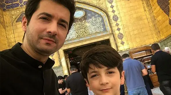 پیاده روی اربعین نجم الدین شریعتی و پسر بزرگش "محی‌الدین" در روز تولد پسرش به خانه آخر رسید+عکس/ قبول باشه