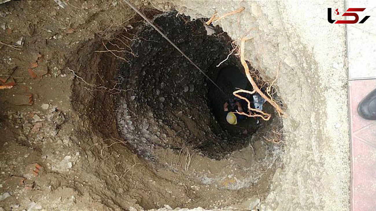 قطع برق چاهکن را در عمق چاه گرفتار کرد 