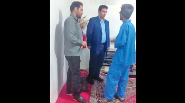 اعدام مرد بی غیرت در زندان مشهد + عکس