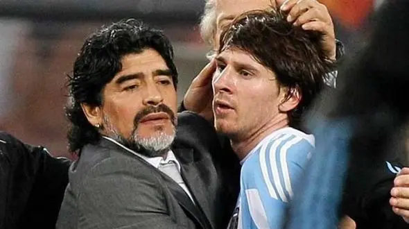  واکنش جالب مارادونا به دعوت نشدنش به مراسم عروسی مسی 