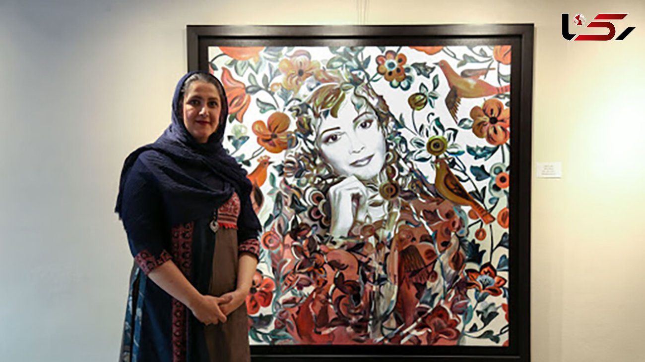 این خانم هنرمند ایرانی ۸ سال پیش کرونا را نقاشی کرده بود! + عکس