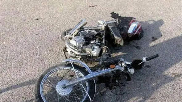 مرگ هولناک 2 موتور سوار در خط ویژه اتوبوس