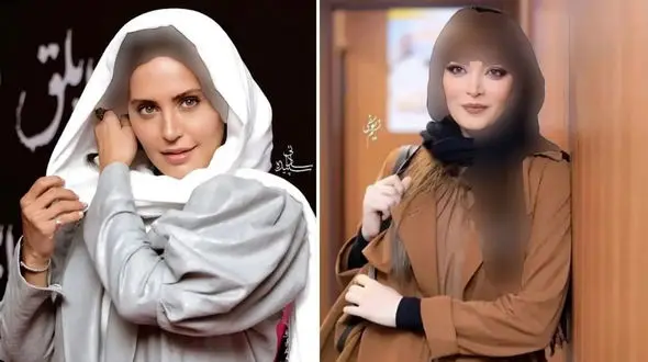 عکس لباس های شب بهنوش طباطبایی و الناز شاکردوست در جشن عروسی ! / شیک و جذاب