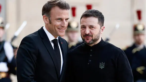 Macron Announces 26 Countries Committed to Postwar Military Support for Ukraine