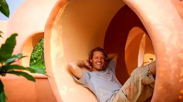 تحقق رویای عجیب این مرد در ساخت خانه! +عکس 