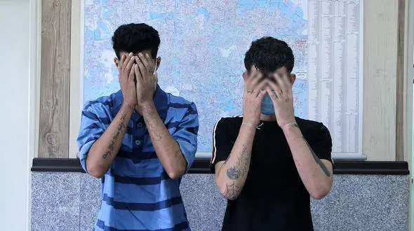 شلیک خونین دزدان مسلح  غرب تهران به  پلیس  +  فیلم گفتگو و عکس تجهیزات