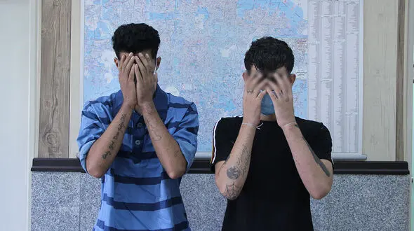 شلیک خونین دزدان مسلح  غرب تهران به  پلیس  +  فیلم گفتگو و عکس تجهیزات