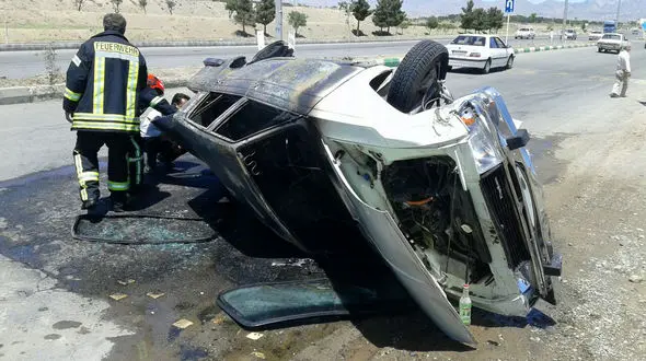 عکس پیکان جزغاله شده / معجزه زنده ماندن مردی در تربت حیدریه