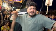 آواز باشکوه شاد پسر وسط خیابون/ تو ملت عین مور و ملخ چه رقص مازنی پایتخت میرقصه انگاری ربات!