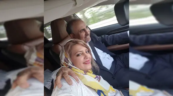 سلفی نجفی شهردار سابق تهران با زن جوانش در ماشین لاکچری! + جزییات