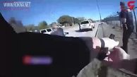تیراندازی مرگبار پلیس آمریکا به یک فرد مظنون + فیلم