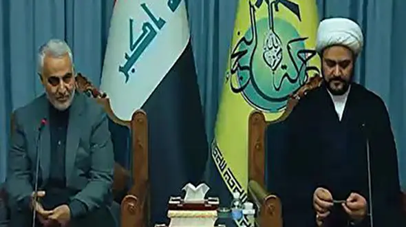 فیلمی دیده نشده از صحبت‌های سردار سلیمانی به زبان عربی