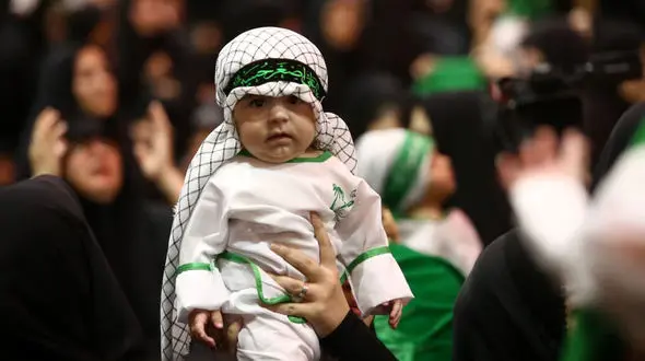 همایش بزرگ شیرخوارگان حسینی در حرم حضرت معصومه