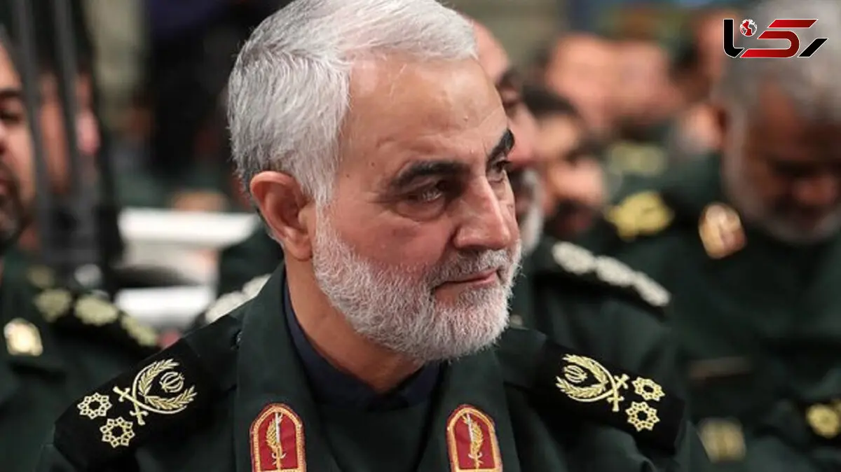 عکس قدیمی از سخنرانی سردار سلیمانی