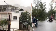 3 کشته درطوفان ویرانگر  ویتنام+ فیلم و عکس