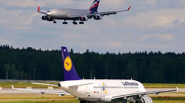 محدودیت پرواز در آسمان آلمان و روسیه 