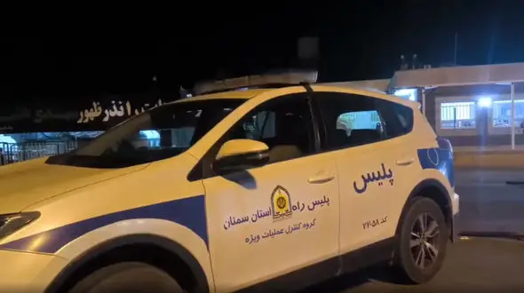 فیلم برپایی ۲۱ موکب اسکان و پذیرایی پلیس راه برای زائران امام رضا(ع)