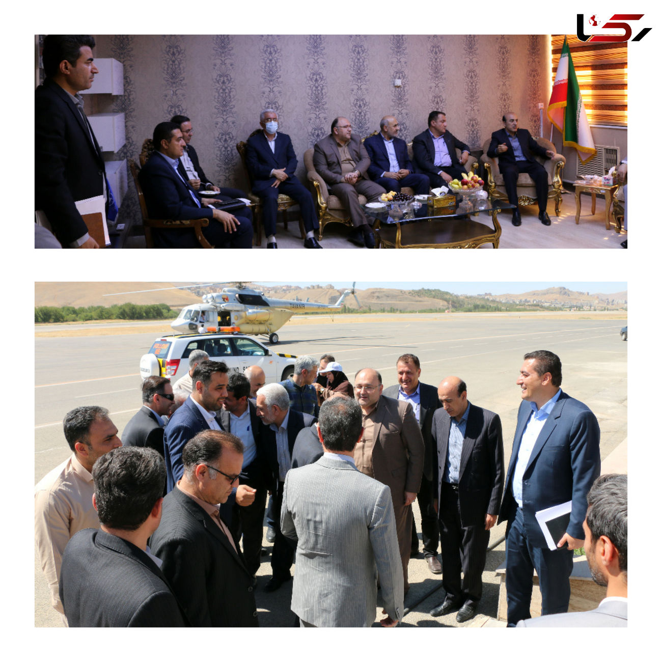 وزیر نیرو از طرح های در حال اجرای حوزه آب و برق کردستان بازدید کرد