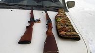 دستگیری 2  شکارچی در زیستگاه کل و بز منطقه ازناو خلخال
