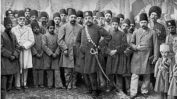 عکس دیده نشده از جشن تولد پسر ناصرالدین شاه 