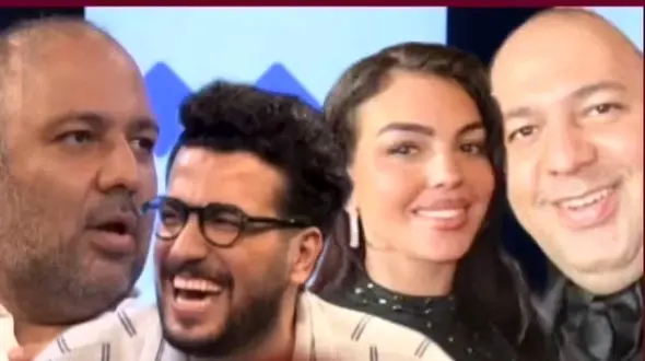 فیلم / امیر حسین قیاسی: یجوری  با جورجینا عکس گرفتی انگار اون فوتبال بازی می کنه / علی اوجی: خدا از مهرداد صدیقیان نگذره اون گفت بیا بگیریم بذاریم تو گروه بچه ها رو اذیت کنیم، صبحش عکسا پخش شد